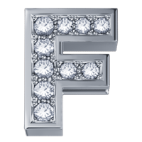 Charm Elements in Oro bianco Diamante DCHF3319F.002
